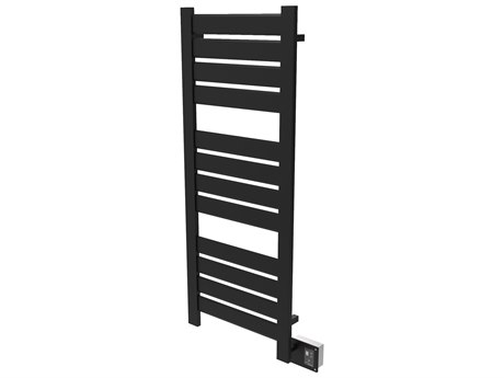 Amba Vega Matte Black 58" High Heated Towel Rack