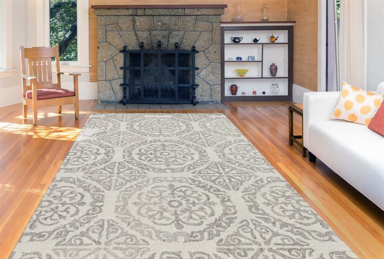 Amer Rugs Boston Cream Beige Rectangular Area Rug Bos 22 Rec Amer Rugs Boston Cream Beige