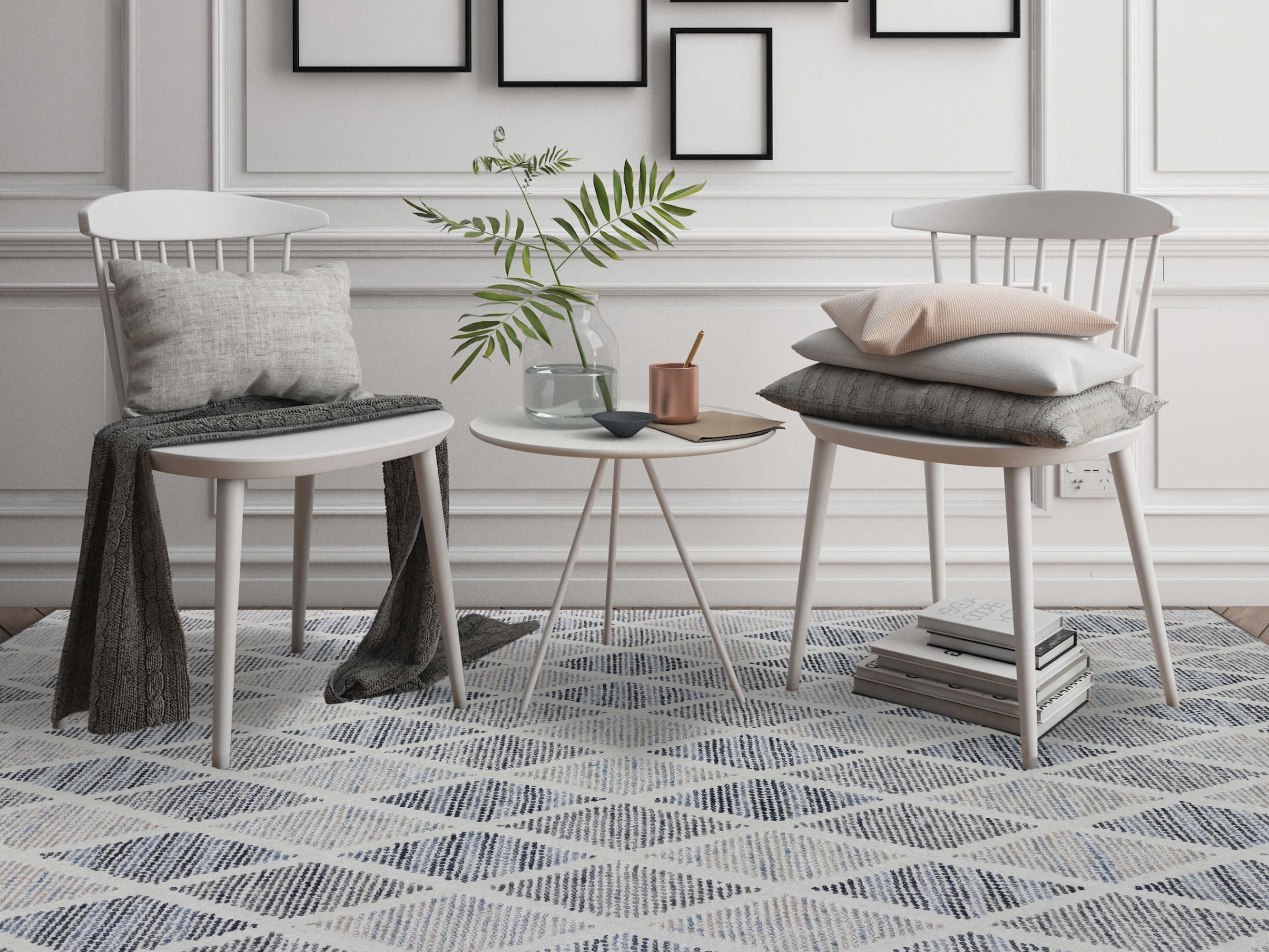 Amer Rugs Vector Gray Rectangular Area Rug ARVEC29GRAY