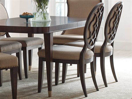 American Drew Grantham Hall Deep Coffee Tone Dining Side Chair With American Drew Grantham Hall Deep Coffee Tone Dining Side Chair With Decorative Back Sold In