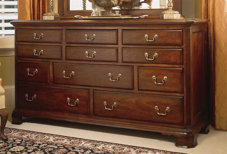 American Drew Cherry Grove Classic Antique Triple Dresser Ad791130