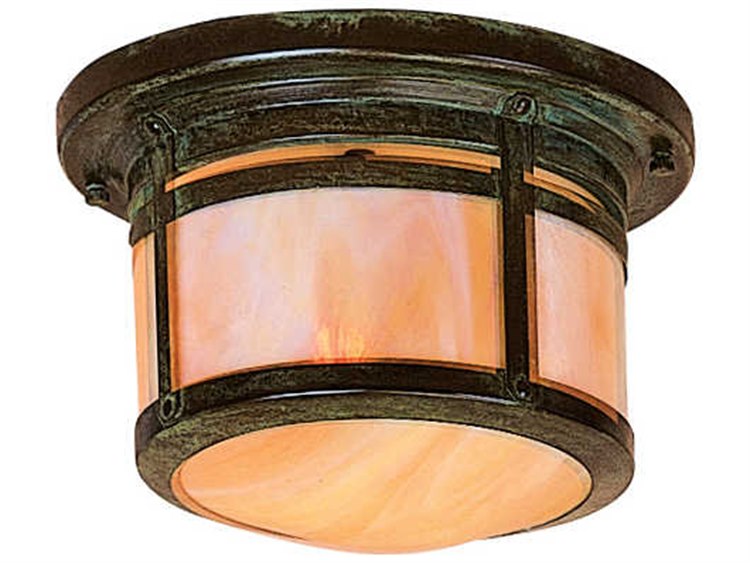 Arroyo Craftsman Berkeley 1 - Light Glass Outdoor Ceiling Light