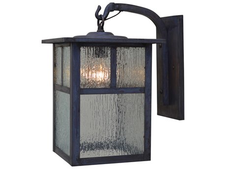Arroyo Craftsman Mission 1-light Glass Outdoor Wall Light