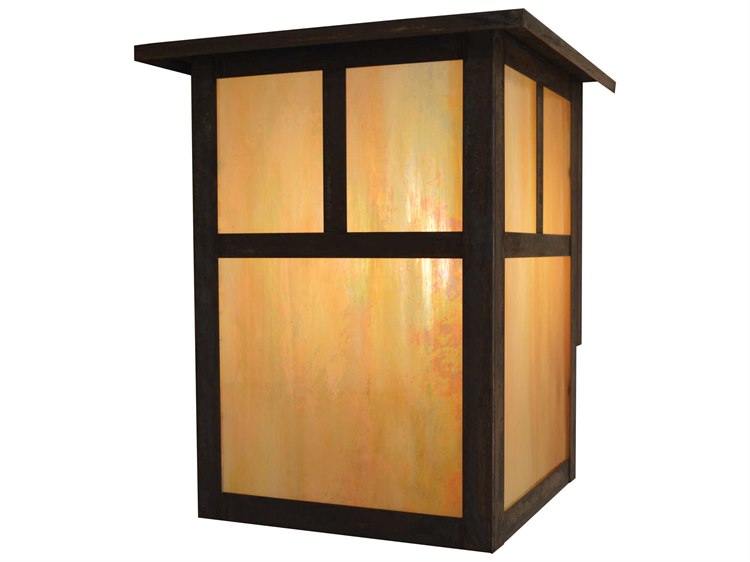Arroyo Craftsman Mission 1 - Light Glass Outdoor Wall Light