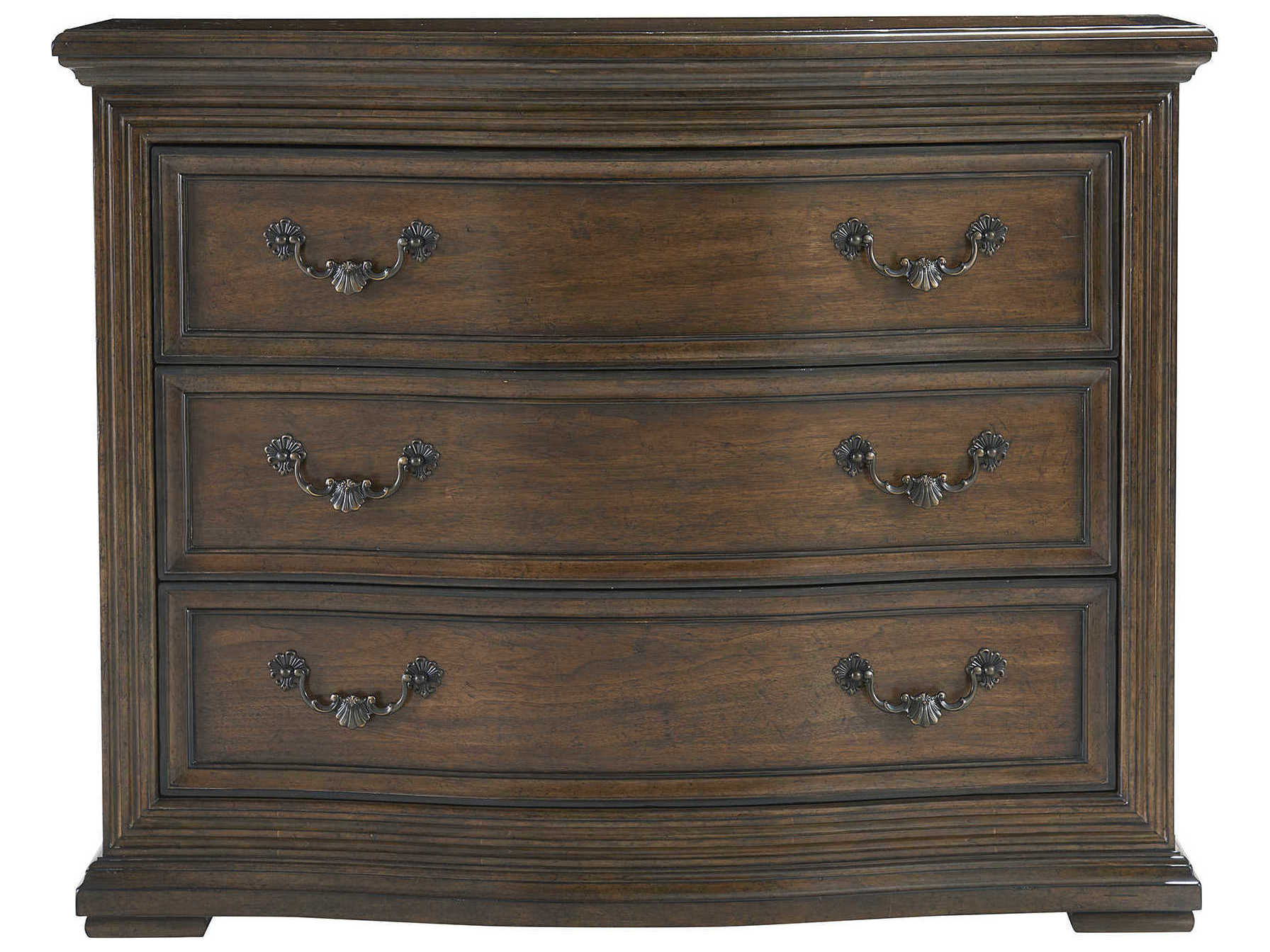 A.R.T. Furniture Kingsport Medium Oak ThreeDrawer Bachelor Chest