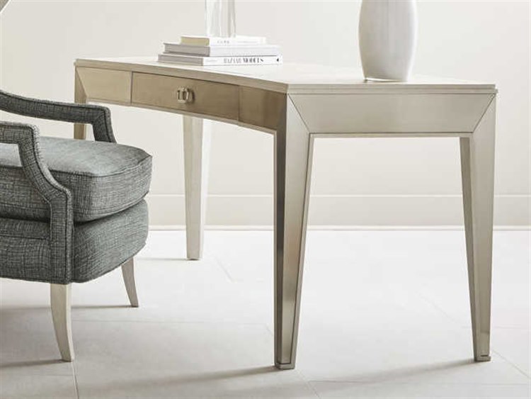 A.R.T. Furniture La Scala Ivory & Nickel Secretary Desk AT2574213146