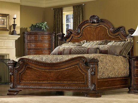 A R T Furniture Old World Collection Luxedecor A R T Furniture Old World Estate Queen Panel Bed At1431552606