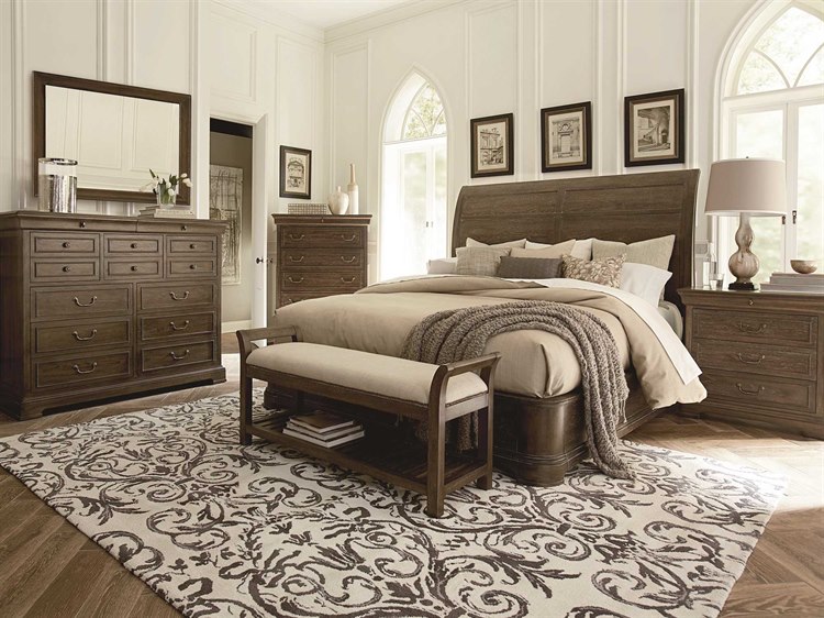 A.R.T. Furniture Saint Germain Platform Sleigh Bedroom Set ...