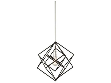 Artcraft Artistry 1-Light Polished Nickel LED Geometric Pendant