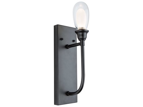 Artcraft Bimini 1-Light Black LED Wall Sconce