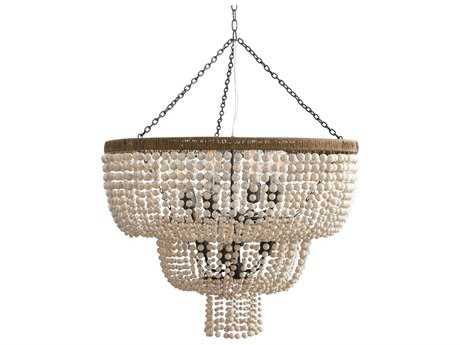 Arteriors Home Chappellet 12-Light Off White Tiered Chandelier