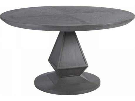 Artistica Appellation Round Wood Gray Dining Table