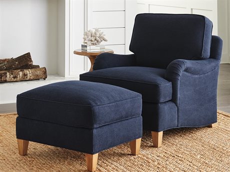 Barclay Butera Grady Chair and Ottoman Set