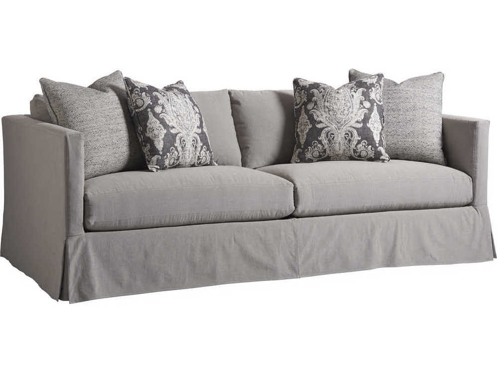 Barclay Butera Marina Slipcover 4107 71 Skirted Sofa As Shown
