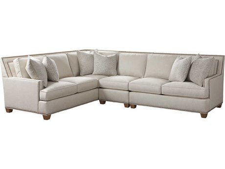 Barclay Butera Upholstery Morgan Beige Upholstered Sectional Sofa