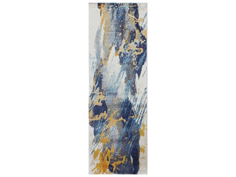Bashian Everek Abstract Runner Area Rug