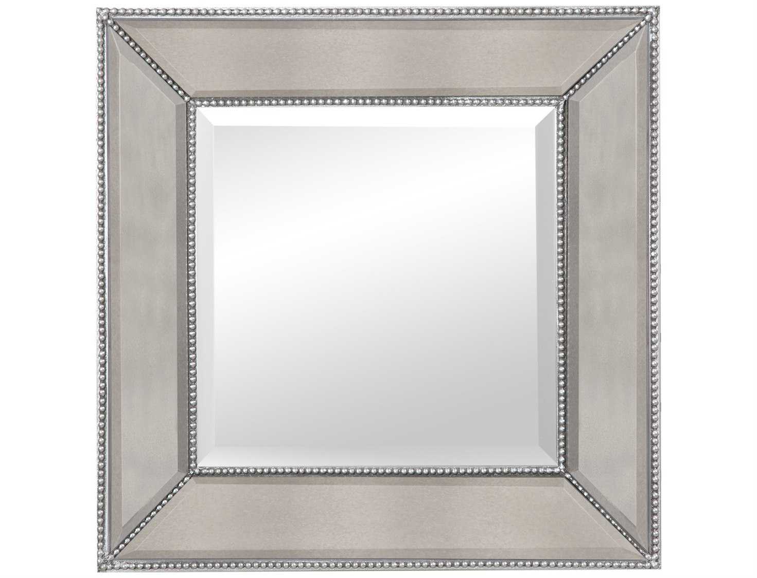 Bassett Mirror Hollywood Glam Beaded 24'' Rectangular Wall Mirror ...