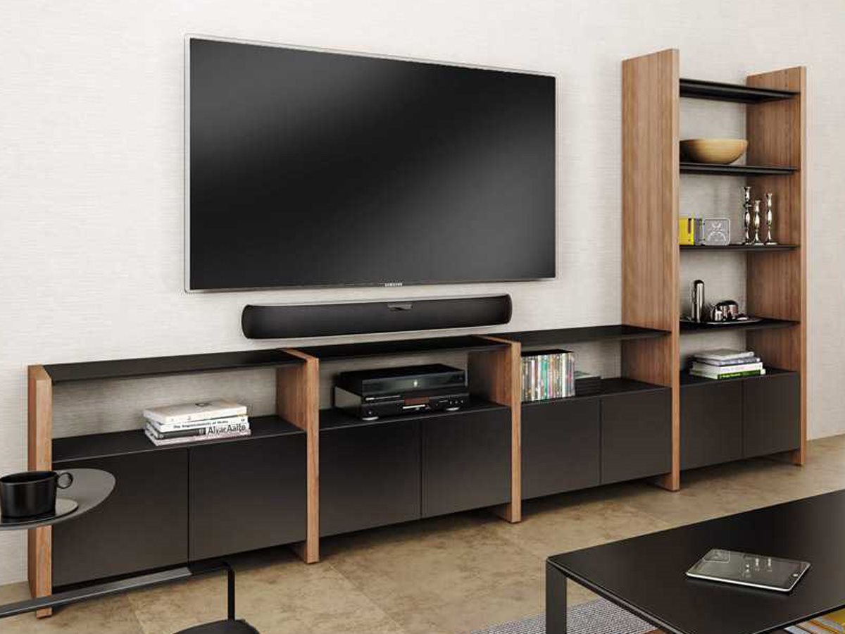 Bdi Semblance Home Theater 131 X 16 5 Four Section High