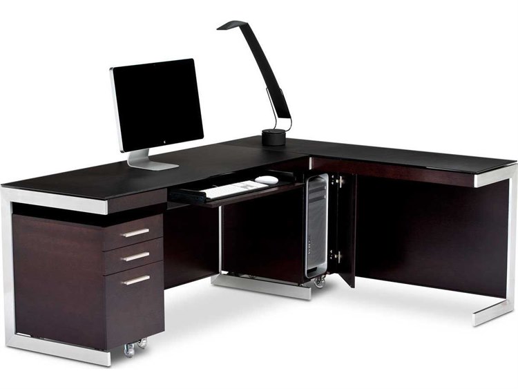 Bdi Sequel Espresso Stained Oak Office Set 6001 Esset3 Bdi Sequel Espresso Stained Oak Office