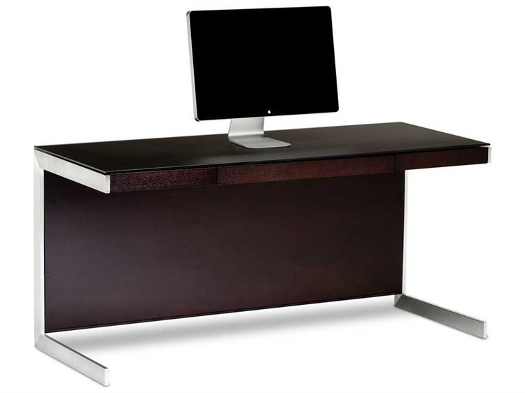 Bdi Sequel 60 X 24 Rectangular Espresso Stained Oak Computer Bdi Sequel 60 X 24 Rectangular
