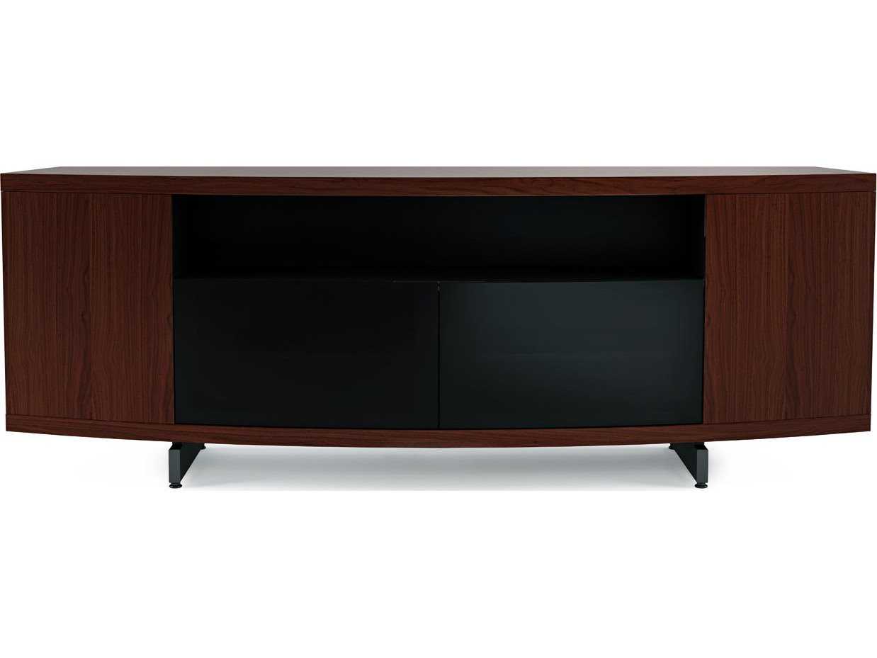 Bdi Sweep 78 W X 13 8 D Triple Width Curved Cabinet Tv Stand