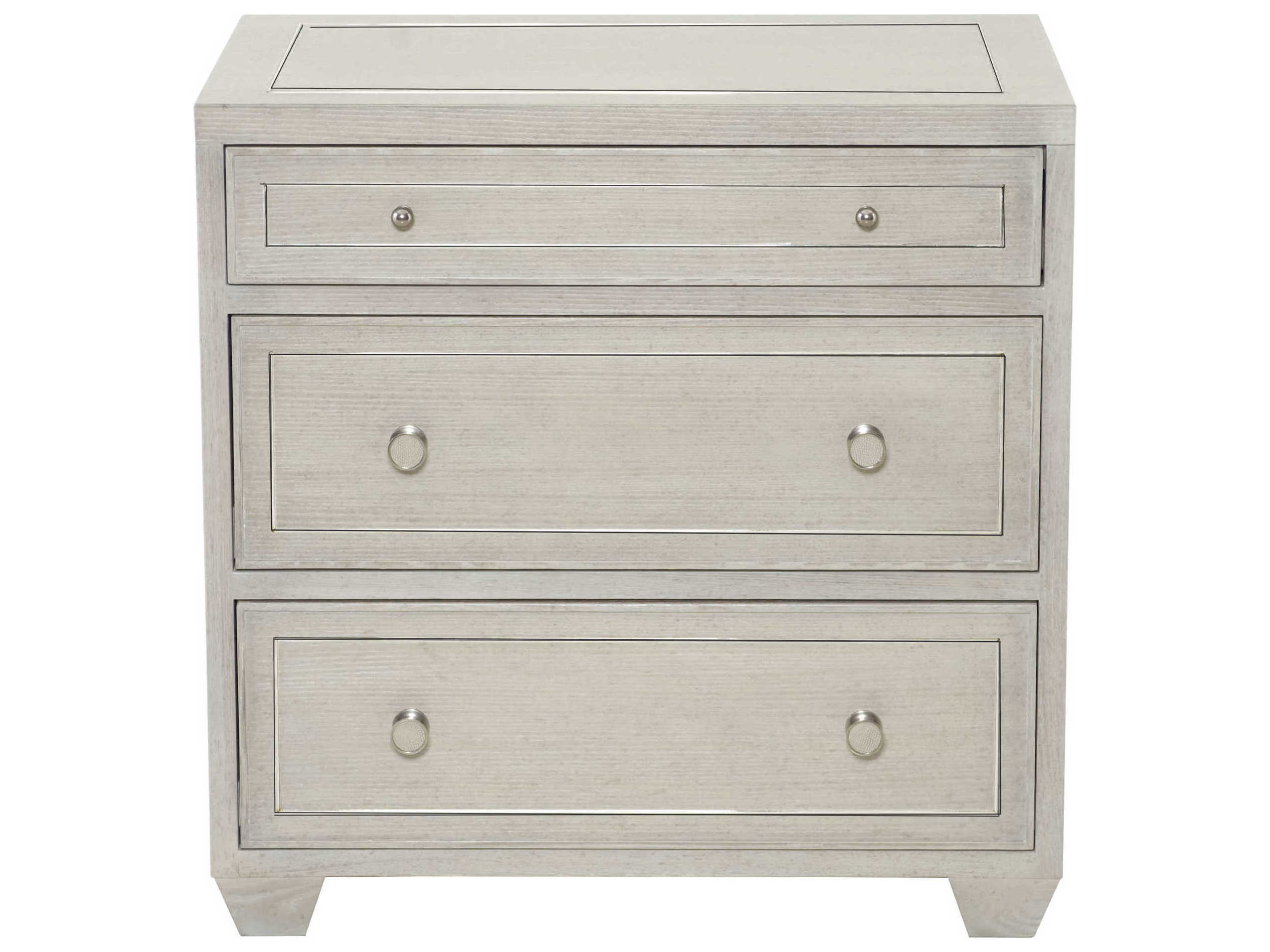 Bernhardt Criteria Heather Gray 3 Drawers Nightstand BH363214G