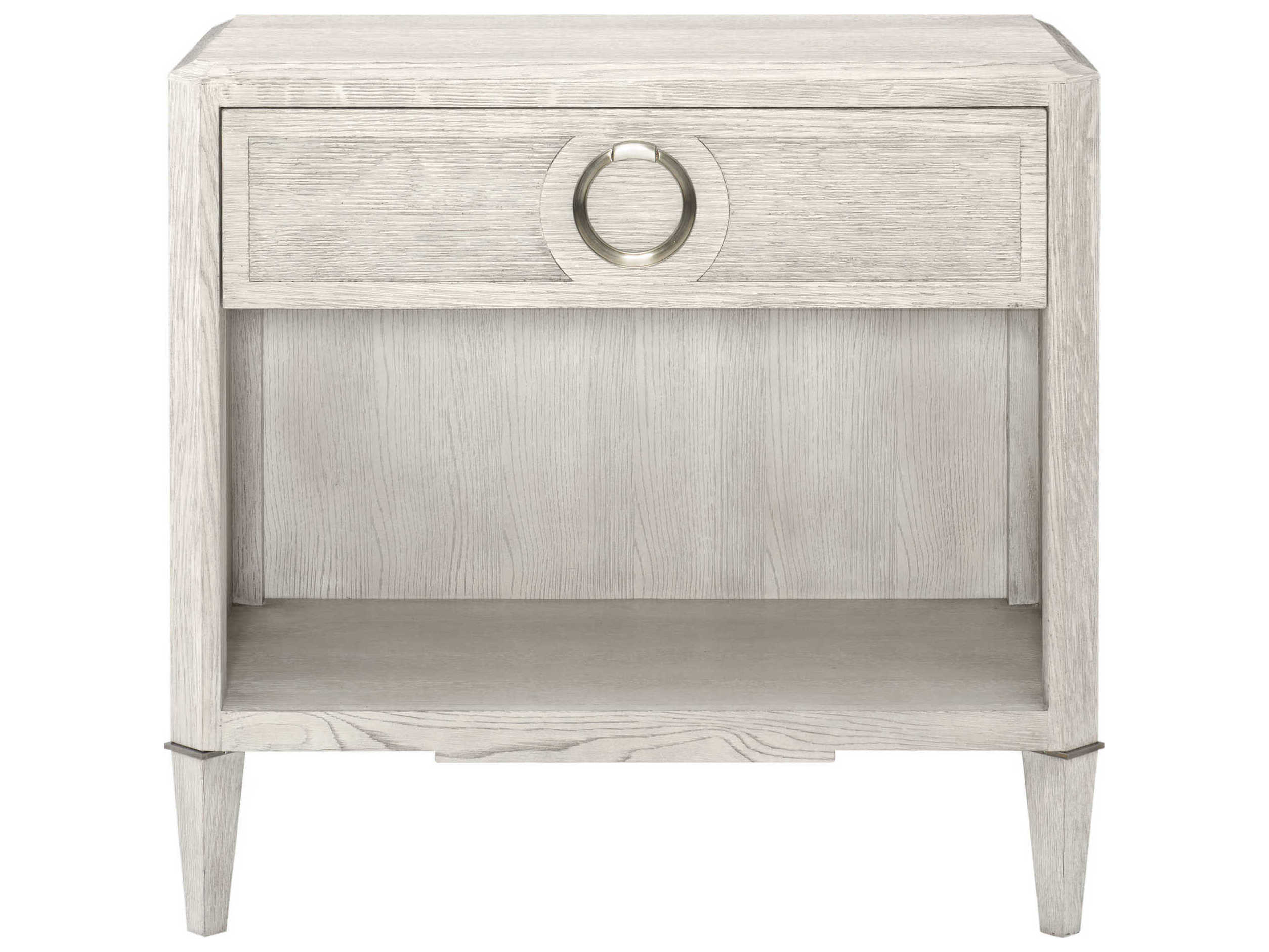 Bernhardt Domaine Blanc Dove White OneDrawer Nightstand BH374216