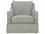 Bernhardt Plush Grace 32" White Fabric Swivel Accent Chair  BHP4912SB