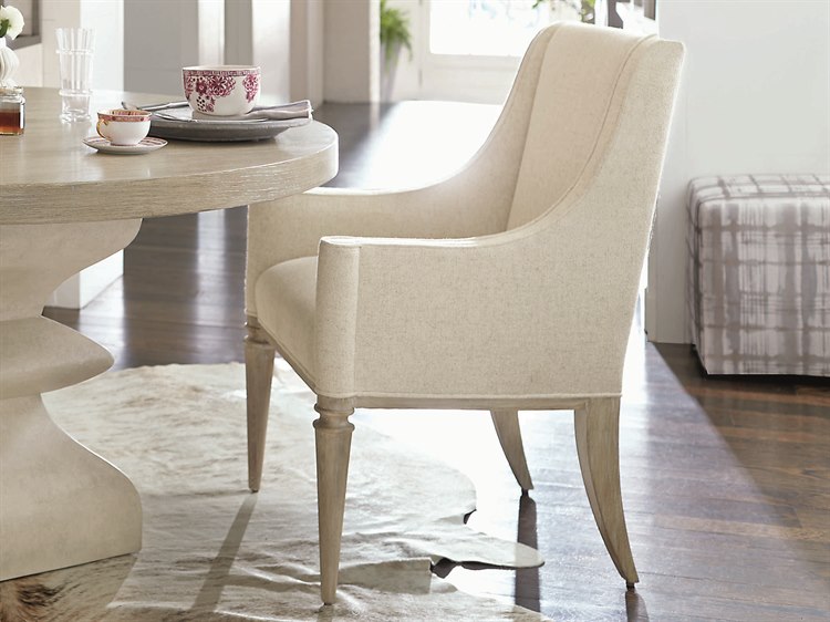 Bernhardt Santa Barbara Sandstone Arm Dining Chair BH385548