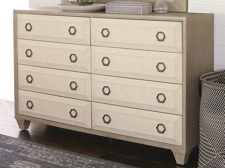 Bernhardt Santa Barbara Sandstone Eight-Drawer Double Dresser  BH385042