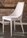 Bontempi Casa Clara Gray Fabric Upholstered Side Dining Chair  BON4090M326TN004T