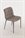 Bontempi Kuga Natural Silver / Black Side Dining Chair  BON4038M326TR504