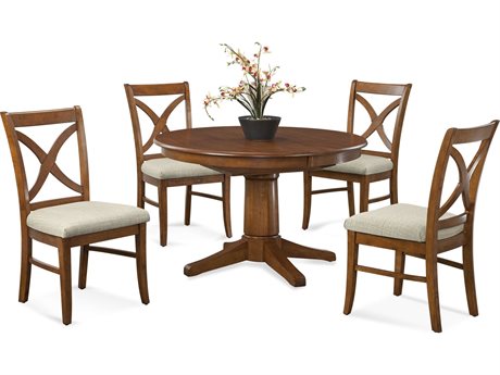Braxton Culler Hues Rubberwood Dining Room Set