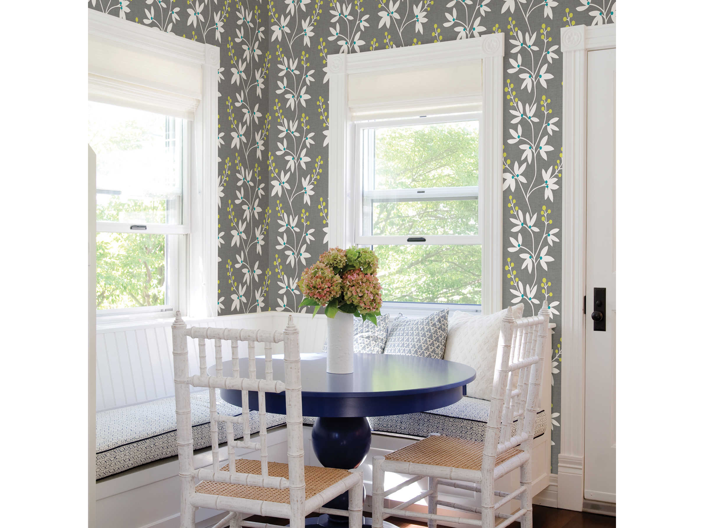 Brewster Home Fashions A-street Prints Linnea Elsa Taupe Botanical ...