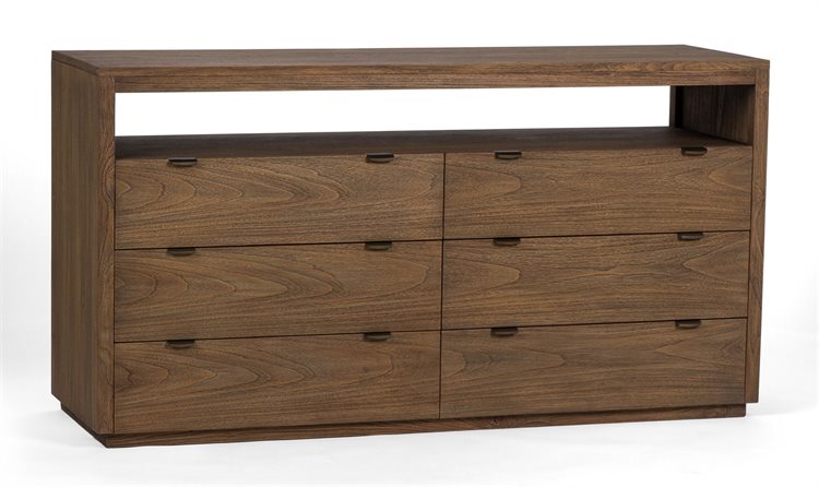 Brownstone Furniture Mesa 6 Drawers Double Dresser Brnlu101