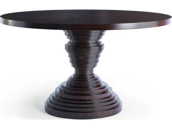 Brownstone Furniture Ibiza 54 Round Sienna Brown Dining Table