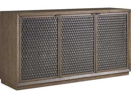 Brownstone Jasper 69" Teak Wood Nutmeg Sideboard