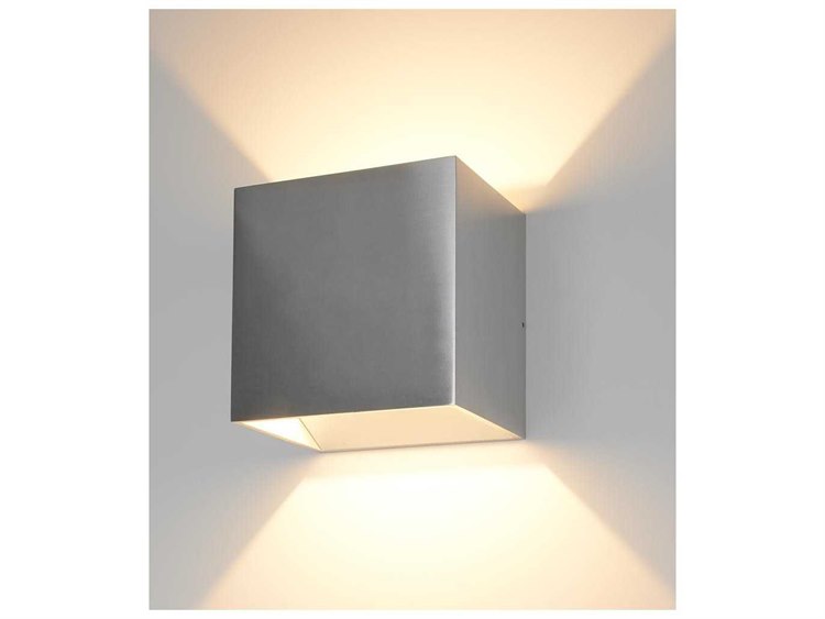 Bruck Lighting Qb Silver Led Outdoor Wall Light Bruck Lighting Qb Silver Led Outdoor Wall Light