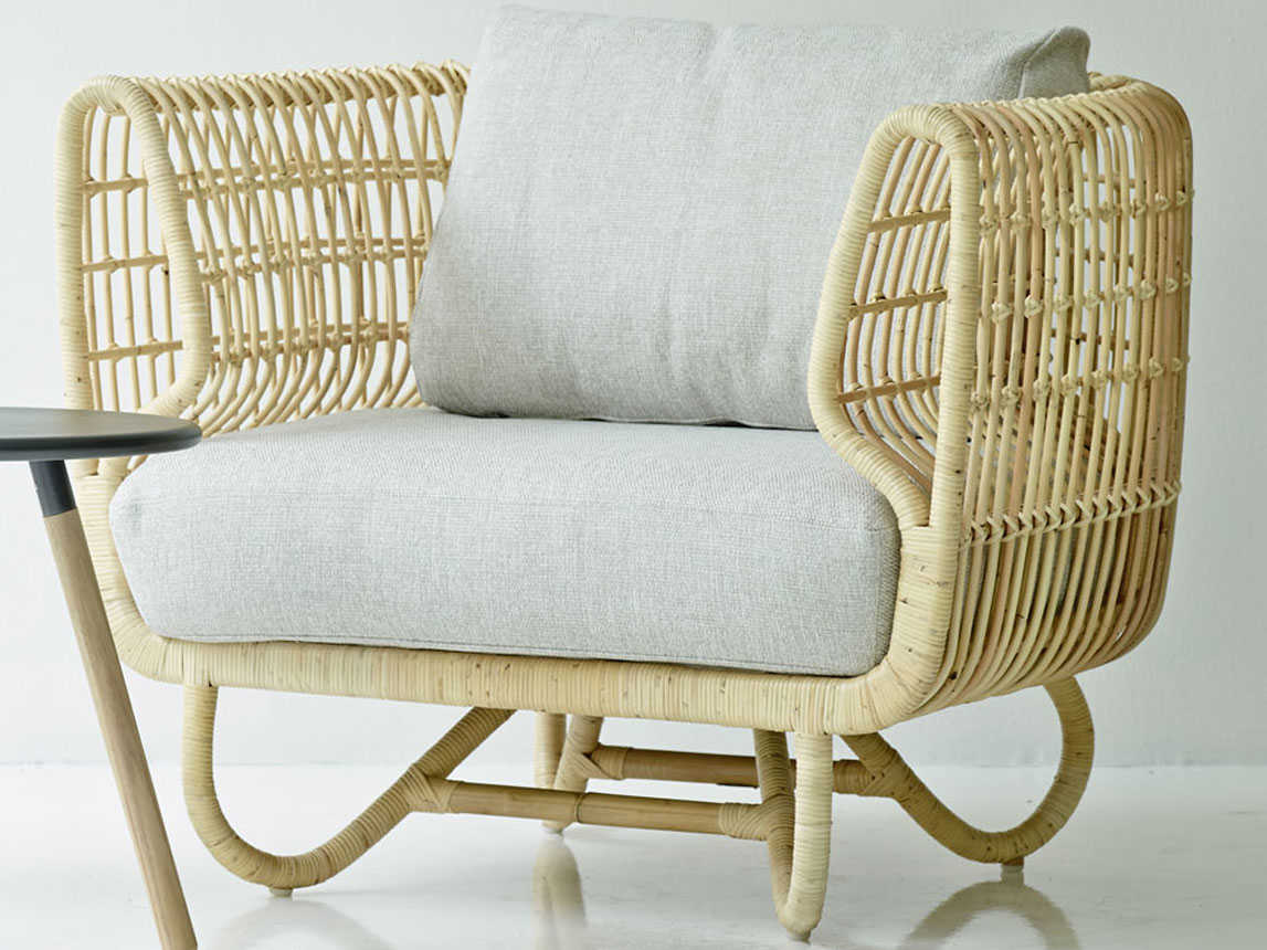Cane Line Indoor Nest Natural Accent Chair CNI7421RU