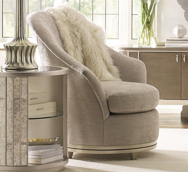 swivel accent chair
