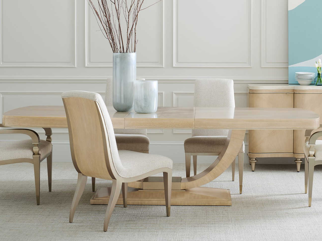 caracole dining room table