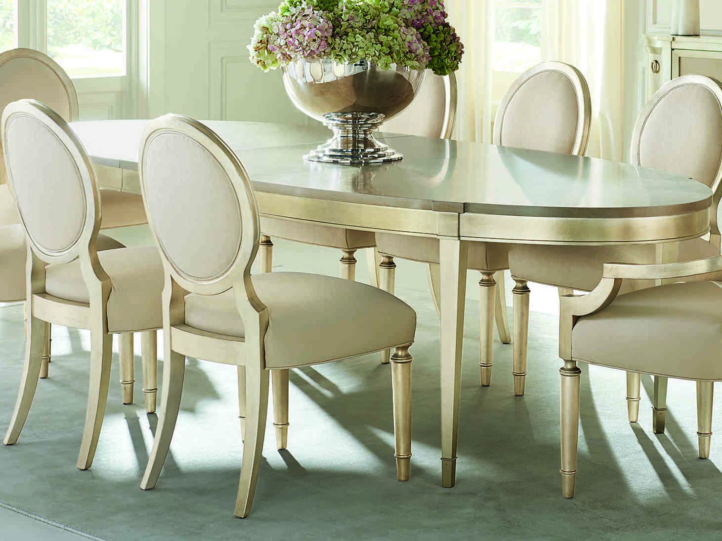 Oval Dining Table With Leaf