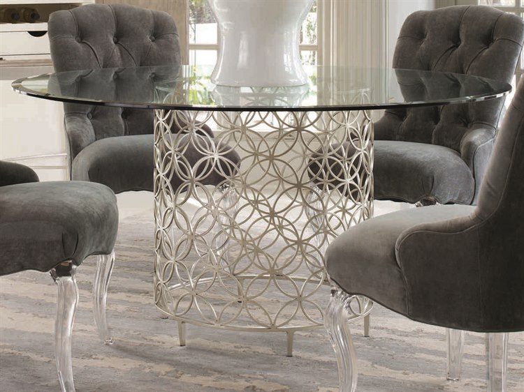 Caracole Classic Chalice 60 Wide Round Dining Table