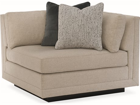 Caracole Fusion Plinth Base Corner Modular Chair