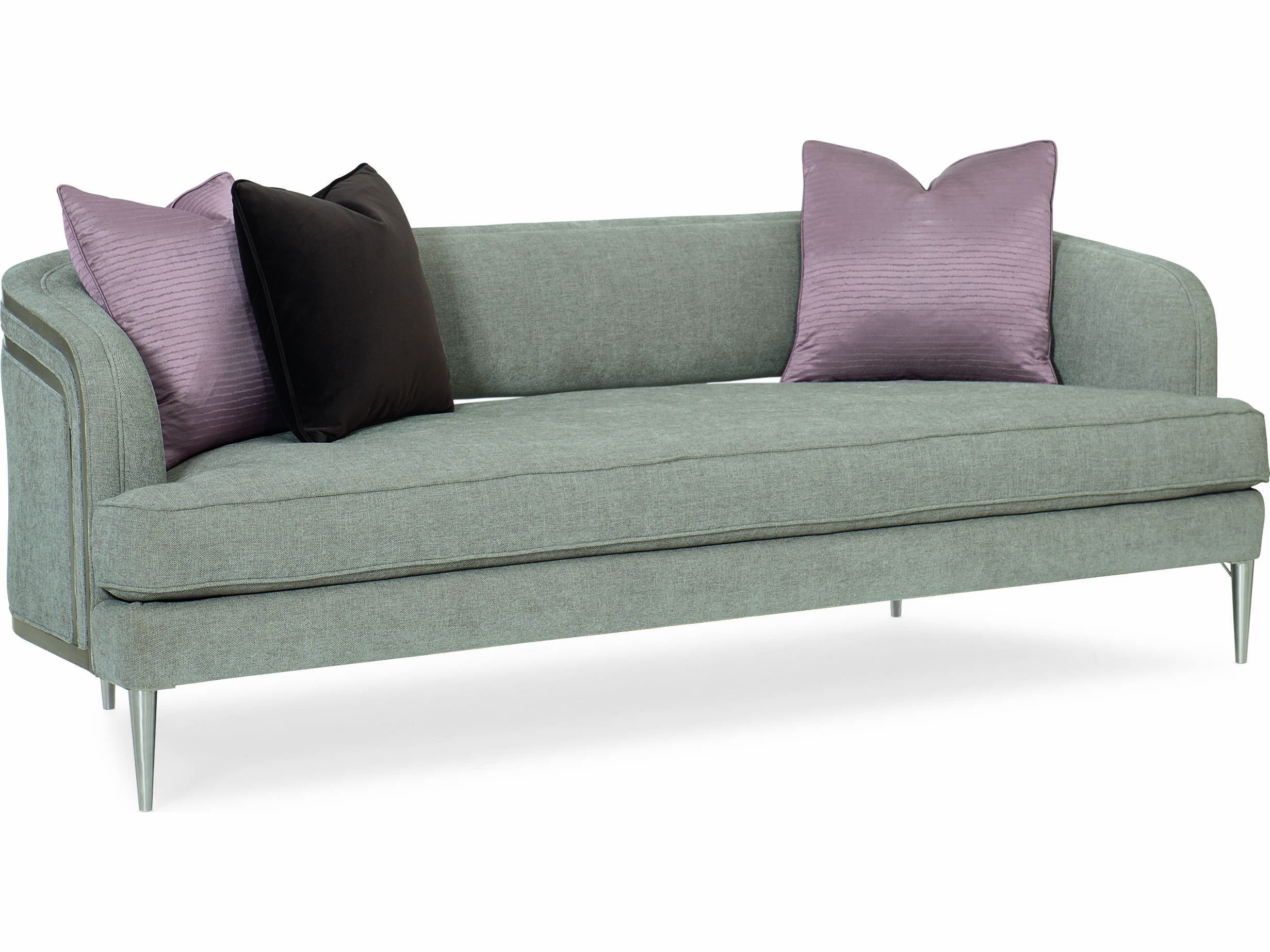 Caracole Modern Grace French Grey Tranquil Sofa