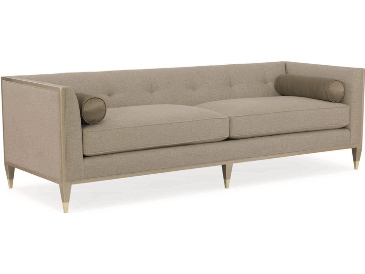 Caracole Clic Taupe Tuxedo Sofa Cacuph016014a Caracole Clic Taupe Tuxedo Sofa