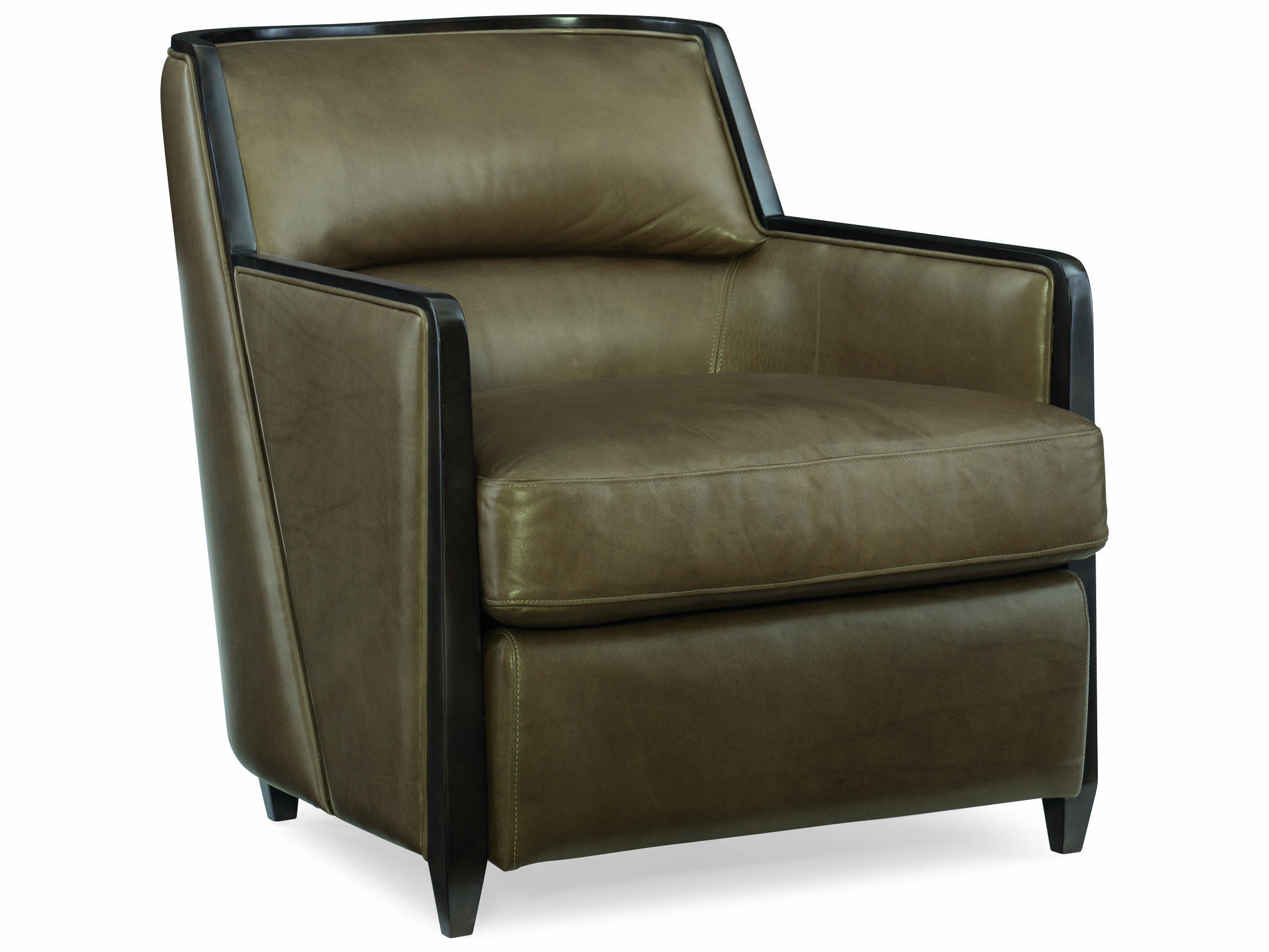 Caracole Modern Uptown Brown Accent Chair CAMM010016132L