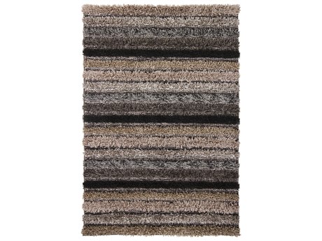 Chandra Lavasa Shag Striped Area Rug