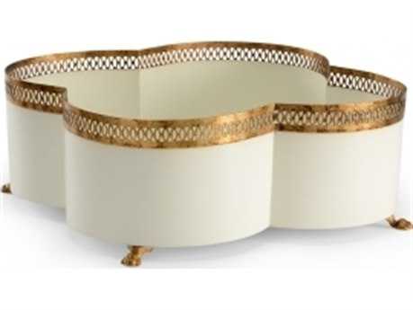 Chelsea House Cream Tracery Cachepot