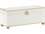 Chelsea House Gray / Gold Polished Brass Jewelry Box  CH384770